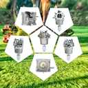 Carburetor Replacement for Craftsman Lawn Mower Engine LT1000 LT2000 DLS3500 16HP 17.5HP 18HP 20HP Engin Lawn Mower Tractor Tune-Up Kit