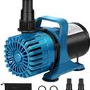 100W 1800GPH outdoor Pond Pump for Koi Pond, Water Garden, Waterfall & Patio, Large Fountain Pump with 20FT Power Cord, 180 Adjustable Outlet & Barrier Bag, Ultra-Quiet, UL Listed