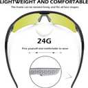 OXG 6 Pack Safety Glasses, Scratch Resistant Wraparound Lenses ANSI Z87.1 Protective Eyewear for Unisex