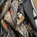 Portable Hunting Blind 270 See Through with Carrying Bag, 2-3 Person Pop Up Ground Blinds with Silent Zipper Door & Sliding Windows, Resilience Hunting Tent for Deer & Turkey Hunting (Light Woodland Camouflage)