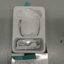 Electric Shaver for Women 3D Floating Blade Rotary Razor Hair Remover for Arms, Legs and Underarms Rechargeable Portable and Safe Wet and Dry Use ES300 (White)