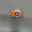 Mini Keychain Camera - 1.47 Inch Flip Screen. Multiple HD Shooting & Recording Modes. Ultra-Portable for Travel, Parties. Stylish Pendant Decoration & Fashionable Gifts (Orange)
