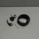 SANSTHS Women Leather Belt for Jeans Pants Dresses Black Ladies Waist Belt with Black Buckle (S: Fit Waist Size:28"-33")