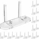 tutata Acrylic Trading Card Display Stand, 10 Pack Clear Card Stands, Card Stands for Sports Cards, Sports Card Holder, PSA Graded Card Display