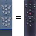 Replacement Remote Works for Reverie RC-WM-103/107/108 (New Grey Version), fit for Serta Motion Select Remote Controller Adjustable Bed