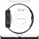 Compatible With Galaxy Watch Ultra Bands 47mm (2025/2024) Men Business Casual Ultrathin Magnetic Metal Stainless Steel Galaxy Watch 7 Ultra Bands
