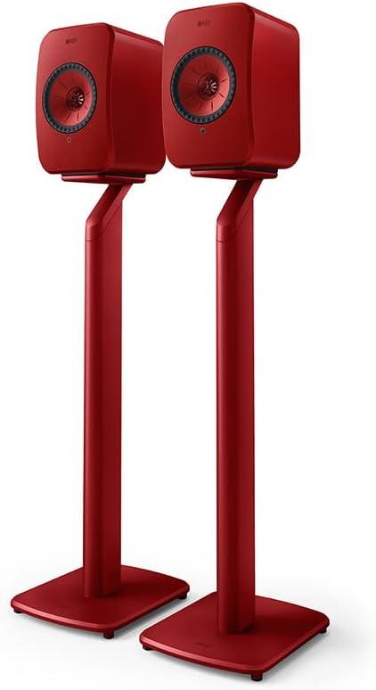 KEF S1 Floorstand for LSX II (Crimson Red)