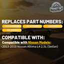 CV Axle Shaft Assembly Front Right Passenger Side Compatible with 2013-2018 Nissan Altima 2.5L L4 Sedan, Replace OE# 39100-3TA0A 391003NT0A, 66-6431