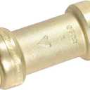 1 Piece XFITTING 1" x 1" Push Fit Check Valve, Certified to NSF ANSI61, Brass, Plumbing Fitting for Copper, Pex, CPVC, 1 Pack