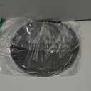 MDLUU Plastic Serving Tray, 13" Ottoman Tray, Round Butler Tray for Breakfast in Bed, Coffee Table Decor, Party