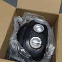 BLACK+DECKER Personal Ceramic Heater, Space Heater for Office Desk, Home Office & Personal Use Desk, 2 Heat & Fan Only Settings, Adjustable Thermostat, BHDC201, Black