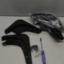 REEVAA 2026 Tesla Model 3 Highland Accessories - Mud Flaps [Protect Paint, No Drilling Required] All-Weather Splash Guard Body Kits for Model 3 Highland 2024-2026, Black (Set of 4)