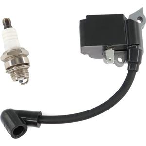 HURI Ignition Coil for Stihl FS55 FS55C FS55R FS55RC FS55T KM55 KM55C KM55R KM55RC FC55 HS45 FS38 FS45 FS45C FS45L FS46 FS46C HL45