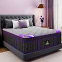 (Luxury Hotel) 12 Inch California King Size Hybrid Mattress in a Box Medium