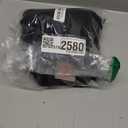 Tomkas Small Dog Sling Carrier - Adjustable Strap & Zip Pocket - Suitable for Puppies (Black)