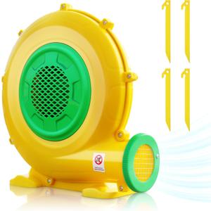 Bounce House Blower, 1100 Watt 1.5HP Air Blower - Perfect for Large Inflatable Objects