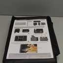 Car Seat Extender for Large Dogs, Back Seat Extender for Dogs up to 120 LBS Large Dog Extender with Storage Car Organizer Gap Filler for Front or Back Seat