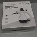 Ticyack Steam Cleaner, Handheld Steam Cleaner for Home, 16-Piece Steam Cleaner Kit with Automatic Steam Switch, Steamer for Kitchen, Bathroom, Car, Living Room and Multi-Surface Deep Cleaning (White)