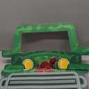 Novabright Safari Party Photo Prop Set Safari Truck Photo Frame with Artificial Jungle Rattan Garland, Tyranosaurus Rex Dinosaur Birthday Decorations Adventure Off-Road Vehicle Baby Shower Backdrop