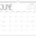 GuassLee Wall Calendar 2026, 2026-2027 Calendar Wall from Jun. 2026 to May 2027, 14" X 11" Paper Monthly Planner Wall Hanging Calendar with Thick Paper for Office Home Planning & Organizing