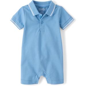 The Children's Place Baby Boys' And Newborn Everyday Romper (Blue, S)