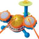 VTech KidiBeats Drum Set (Frustration Free Packaging) (Orange)
