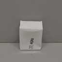 Mudder 2 Pieces Crystal Lamp Finial Cap Knob Screw Topper Clear Finial with Polished Chrome Base 1-3/4 Inches Diamond Knob for Lamp Shade Decorations(Black Base)