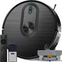 Robot Vacuum and Mop Combo, 6500Pa Strong Suction, 2 in 1 Robotic Vacuum with Gyro Inertial Navigation, 200 Min Runtime, App/Wi-Fi/Voice Control, Slim, for Pet Hair, Hard Floor, Carpet