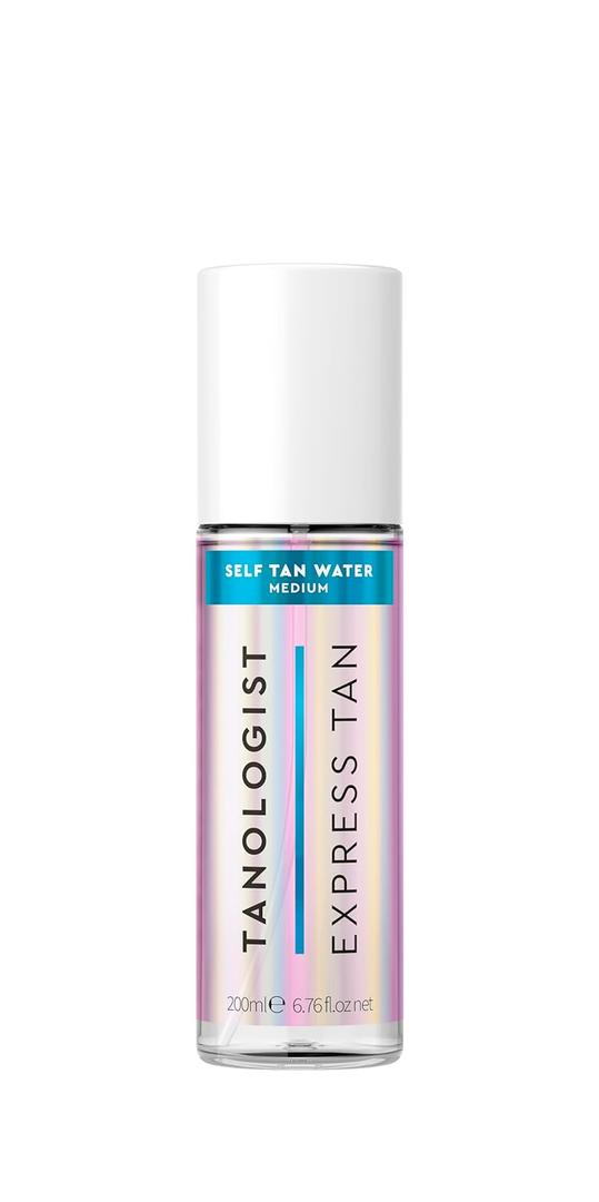 Tanologist Medium Self Tan Water, Clear Self Tanning Water, Streak-Free Tanning Mist, Natural Bronze, No Fake Tan Smell, Long Lasting, Clean Ingredients, 6.76 fl. oz/200 ml Bottle