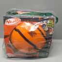 Nerf Quietcourt Silent Foam Basketball - Mini or Official Size Silent Dribbling Foam Basketball - Never Goes Flat - 7" or 29.5" - Orange