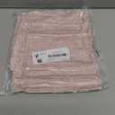 decorUhome Spring Couch Throw Pillow Covers 16x16 Set of 2, Decorative Soft Velvet Neutral Chenille Pillow Covers with Elegant Design for Sofa Bed Living Room Valentines Decor, Blush Pink