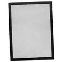 HAPINARY 12pcs Photo Frame Picture Frame 8x11,5 Picture Photo Frame Magnets Fridge Photo Frame Office Decor Refrigerator Photo Frame Fridge Photo Frame  Canvas Black