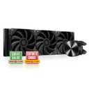 ID-COOLING FX360 PRO Liquid CPU Cooler for Desktop - 360mm AIO Cooler, 3 x 120mm High-efficient Fans, Special CD Pattern Pump Header, Intel & AMD Compatible