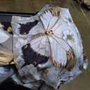 AILONEN Black and White Butterfly Comforter Set Queen Size,Gold Flower Butterfly Bedding Set for Kids Girls Women