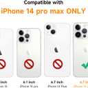 YESPURE for iPhone 14 Pro Max Halloween Case,Black Spider Web Halloween Designed Crystal Clear Soft TPU Anti-Fall Anti-Scratch Shockproof Protective Phone Cover 6.7 inch - Spider Web