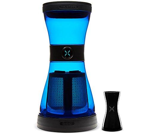 BOD Cold Brew Coffee System by BodyBrew - 24oz Shatter-proof & Spillproof Design - BPA Free - Stainless Steel Filter - Dishwasher Safe - Sky