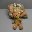 HyDren 24 Pcs Bear Stuffed Animals Bulk Cute Bear Plush Doll for Kids 10 Inch Children's Sleeping and Playing Toy Preschool Animals with Bow Bulk Gift for Girls Boys Birthday(Brown)