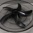 Holmes 18 Inch Oscillating Stand Fan 3 Speed Powerful Airflow Adjustable Height 30 Degree Tilt Wide Angle Cooling Quiet Operation for Bedroom Living Room Home Office Gym Black, Large
