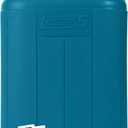 Coleman Chiller 5-Gallon Water Container with Spigot & Carry Handle Heavy-Duty Water Jug & Carrier for Camping Tailgating Parties Emergencies & More