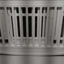 Sweetcrispy Plastic Dog Playpen - 4-Panel 24" Expandable & Durable Pet Fence for Medium Dogs - Indoor & Outdoor Portable Puppy Playpen with Secure Locking Door, White