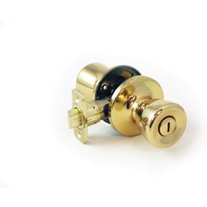 Lewis Hyman 1732601 Atlas Privacy Tulip Door Knob, Polished Brass