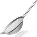 Anaeat Fine Mesh Strainers - Premium Stainless Steel Colander Sieve Sifters, with Durable Mesh and Sturdy Handle, Excellent for Sifting Dry ingredients, Flour, Pastas, Rice, Tea (7.87"