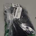 Coume 3 Pcs Halloween Dog Costumes for Dog with Belt and Wig Black Cute Pet Costume Dress for Puppy Dogs Cats Cosplay Halloween Birthday Party Outfit(M)