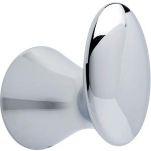 DELTA FAUCET 73835 Lahara Wall Mounted Towel Hook in Polished Chrome (Robe Hook (Pack of 1))