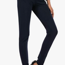 neezeelee Dress Pants for Women Comfort Stretch Slim Fit Leg Skinny High Waist Pull on Pants with Pockets for Work, Size 6. Long