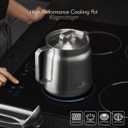WAGENSTEIGER Stainless Steel Classic Tea Kettle 2.1 Quarts / 2 Liters, Multi-purpose Cooking Pot, Mini Milk Pan, Butter Warmer, On-the-go Saucepan, Ramen Pot, Stovetop Metal Tea/Coffee Pot (606)