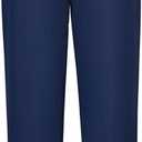 Boys' Dress Pants for Kids Navy with Adjustable Waist Size 110/80