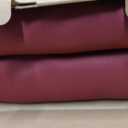 MIULEE Christmas Blackout Curtains 2 Panels, Room Darkening Thermal Insulated Drapes Solid Window Treatment Set Grommet Top Light Blocking Curtain for Living Room/Bedroom 52x84 inch,Wine Red