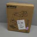 Potty Training Seat, SKYROKU Upgrade Toddler Toilet Seat for Kids Boys Girls, 2 in 1 Potty Training Toilet, Splash Guard Anti-Slip Pad Step Stool,New Sector-Shape Stabilized Base (8899+Grey)