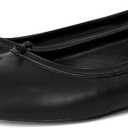 Tabi Ballet Flats Shoes for Women Rounde Toe Wide Width Split Toe Low Heel Comfortable Flats Shoes (8, Black)
